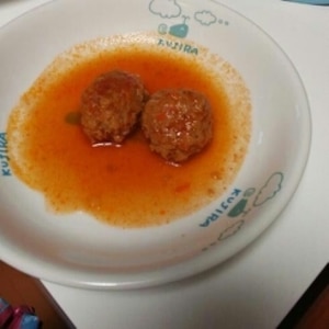 肉団子のトマトジュース煮＋＋